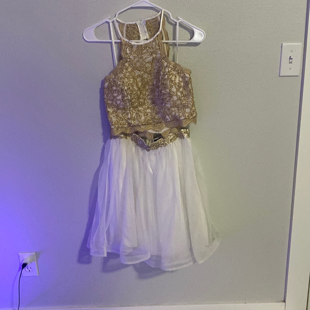 Two pieces formal dress
